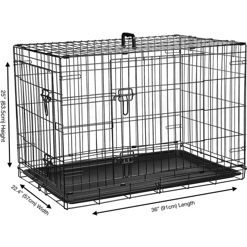 Dog cage puppy pet crate - cage,