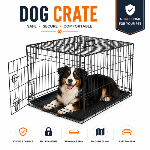 Dog cage puppy training - cage, crate