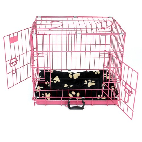 Dog cage with - crate, metal