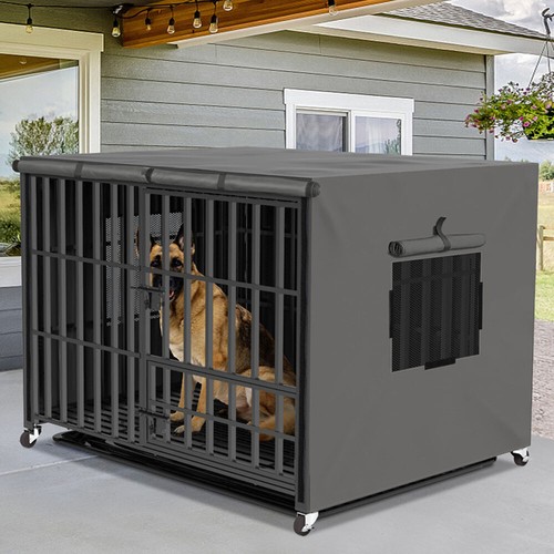 Heavy duty dog crate large - duty,