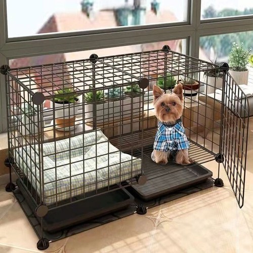 Metal dog cage with - metal,