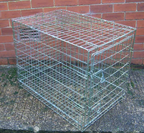 Large metal dog - crate, cage