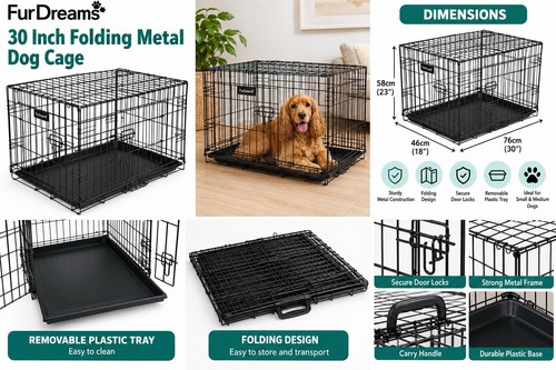 Heavy duty folding dog - 30",