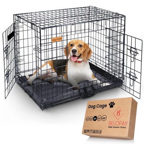 Belofay dog cage crate heavy - dog,