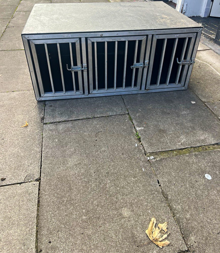Large heavy duty aluminium dog - heavy,