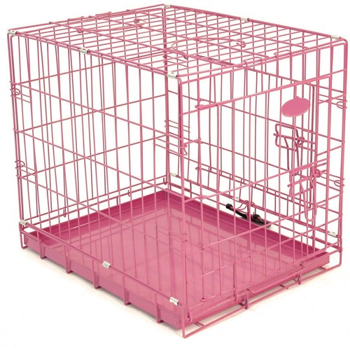 Dog cage puppy metal training - dog,