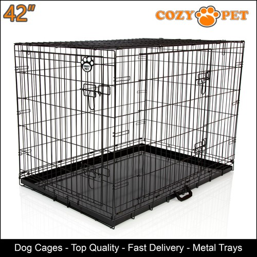 Dog cage black inch puppy - cage,