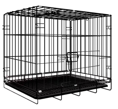 Dog crate cage metal - metal, puppy