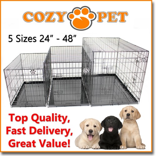 Dog cage puppy crate - puppy, metal