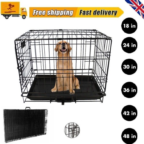 Metal dog cage puppy - puppy, training