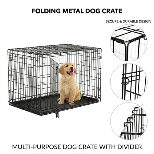 Dog cage puppy pet crate - cage,