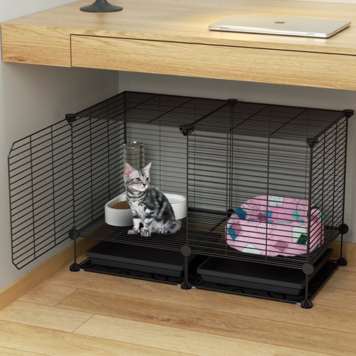 Large metal dog crate - dog,