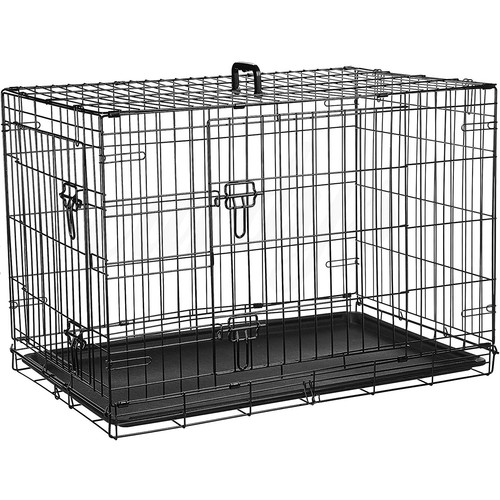 Puppy dog crate with - puppy,