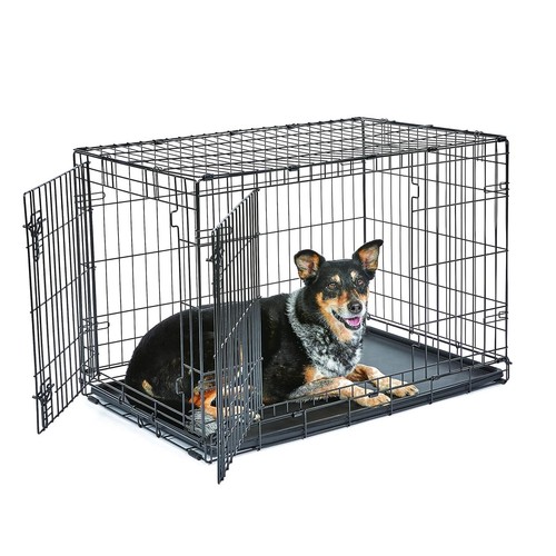 Foldable black dog - dog, pet