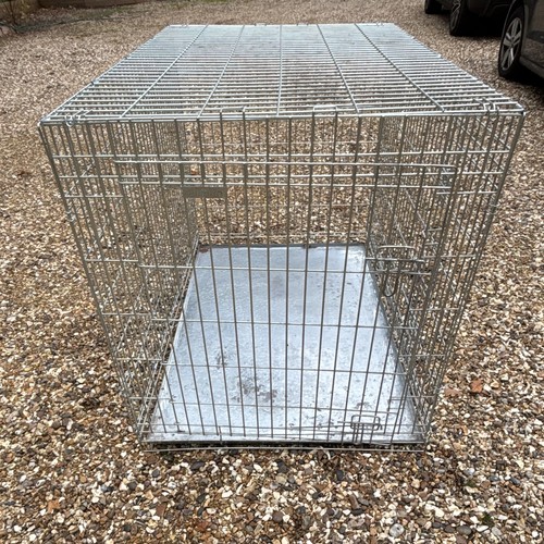 Steel metal wire dog - steel,